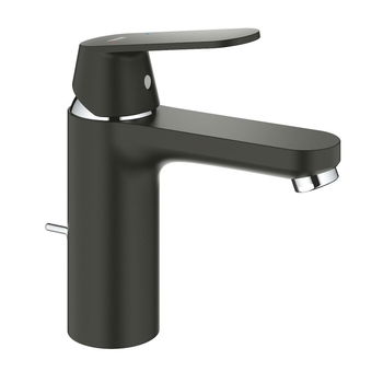 Umývadlová batéria Grohe Eurosmart Cosmopolitan s výpusťou čierna/chróm 23325KW0