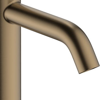 Umývadlová batéria Hansgrohe Tecturis S bez výpuste kartáčovaný bronz 73311140