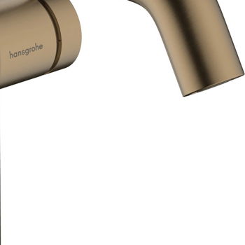 Umývadlová batéria Hansgrohe Tecturis S s clic-clac kartáčovaný bronz 73340140