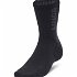 Under Armour 3-MAKER MID-CREW 3PK Unisex ponožky, čierna, veľkosť