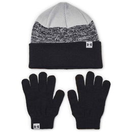 Under Armour BEANIE&GLOVES COMBO Dievčenský set čiapky a rukavíc, čierna, veľkosť