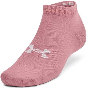 Under Armour ESSENTIAL LOW CUT 3PK Dámske ponožky, ružová, veľkosť