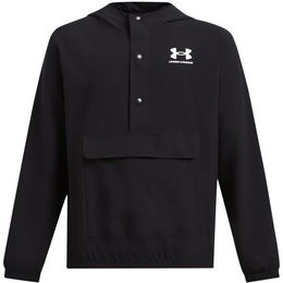 Under Armour ICON WOVEN Chlapčenská bunda, čierna, veľkosť