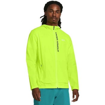 Under Armour OUTRUN THE STORM JACKET Pánska bunda, reflexný neón, veľkosť