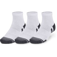 Under Armour PERFORMANCE COTTON 3PK QTR Detské  ponožky, biela, veľkosť