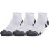 Under Armour PERFORMANCE TECH 3PK LOW Unisex ponožky, biela, veľkosť