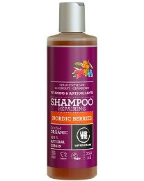 Urtekram Šampón Nordic Berries na poškodené vlasy BIO 250 ml