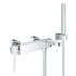 Vaňová batéria Grohe Plus so sprchovacím setom 150 mm chróm 33547003