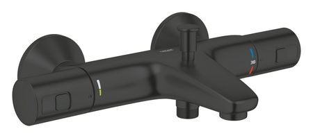 Vaňová batéria Grohe Precision s prepínačom 150 mm matte black 345982430