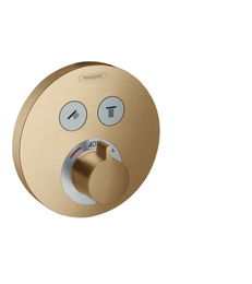 Vaňová batéria Hansgrohe Shower-Select bez podomietkového telesa kartáčovaný bronz 15743140