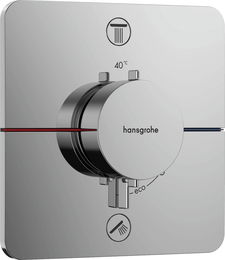 Vaňová batéria Hansgrohe ShowerSelect Comfort Q bez podomietkového telesa chróm 15583000