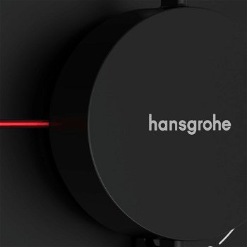 Vaňová batéria Hansgrohe ShowerSelect Comfort S bez podomietkového telesa matná čierna 15554670