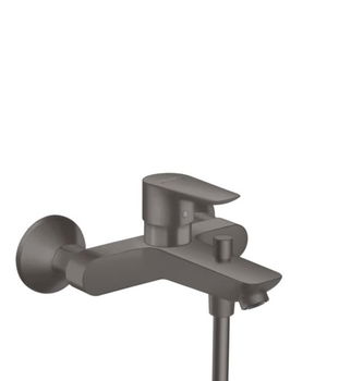 Vaňová batéria Hansgrohe Talis E bez sprchového setu 150 mm kartáčovaný černý chrom 71740340