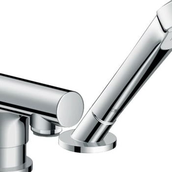 Vaňová batéria Hansgrohe Talis S bez podomietkového telesa chróm 72417000