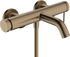 Vaňová batéria Hansgrohe Tecturis S bez sprchového setu 150 mm kartáčovaný bronz 73422140