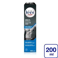 Veet Depilačný krém pre mužov pre citlivú pokožku Men Silk & Fresh 200 ml