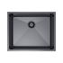 VELAZO Jednokomorový oceľový drez 54 x 44 cm PVD grafit, Velazo VELAZ5444B