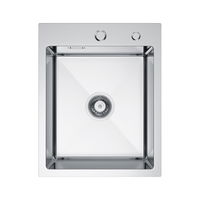 VELAZO Kuchynský drez 40 x 50 cm z nerezovej ocele, Velazo VELAZ4050