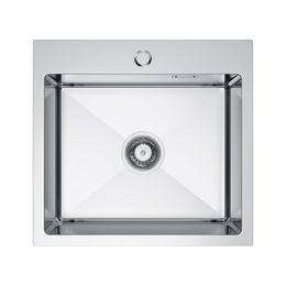 VELAZO Nerezový drez 48 x 45 cm s otvorom pre batériu, Velazo VELAZ4845