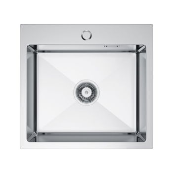 VELAZO Nerezový drez 48 x 45 cm s otvorom pre batériu, Velazo VELAZ4845