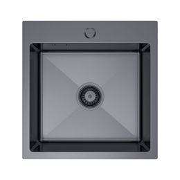 VELAZO Oceľový drez 46 x 45, grafit, Velazo VELAZ4645B