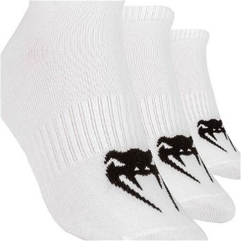 Venum CLASSIC FOOTLET SOCK - SET OF 3 Ponožky, biela, veľkosť