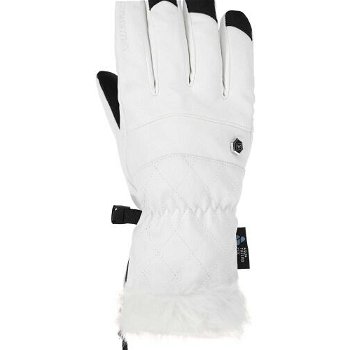 Viking MERIS Dámske lyžiarske rukavice, biela, veľkosť