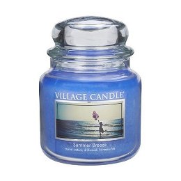 Village Candle Dekoratívne vonná sviečka v skle Letné vánok (Summer Breeze) 397 g