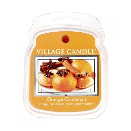 Village Candle Rozpustný vosk do aromalampy Pomaranč a škorica (Orange Cinnamon) 62 g