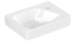 VILLEROY & BOCH - Architectura Umývadielko 36x27 cm, s prepadom, otvor na batériu vpravo, alpská biela 43863601