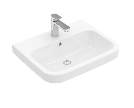 VILLEROY & BOCH - Architectura Umývadlo 550x470 mm, s prepadom, otvor na batériu, alpská biela 41885501