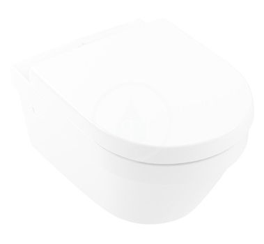 VILLEROY & BOCH - Architectura Závesné WC s WC doskou SoftClosing, DirectFlush, alpská biela 4694HR01