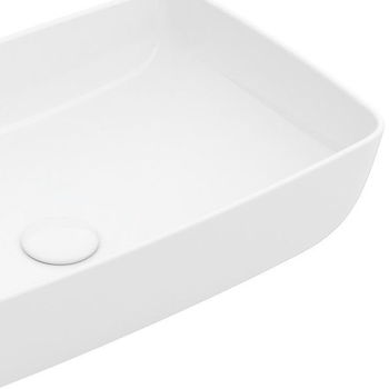 VILLEROY & BOCH - Artis Umývadlo na dosku, 580x380 mm, CeramicPlus, alpská biela 417258R1