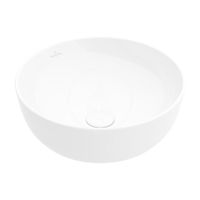 VILLEROY & BOCH - Artis Umývadlo na dosku, priemer 430 mm, alpská biela 41794301