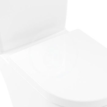 VILLEROY & BOCH - Avento WC kombi misa, DirectFlush, CeramicPlus, alpská biela 5644R0R1