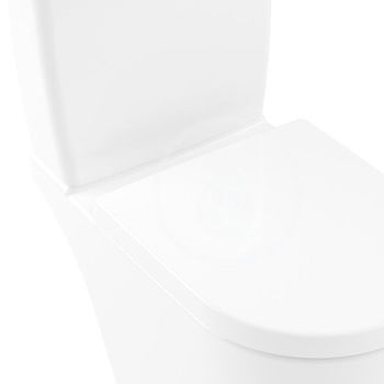 VILLEROY & BOCH - Avento WC kombi misa, DirectFlush, CeramicPlus, alpská biela 5644R0R1