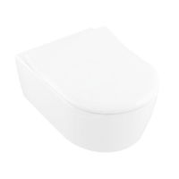 VILLEROY & BOCH - Avento Závesné WC s doskou SoftClosing, DirectFlush, alpská biela 5656RS01