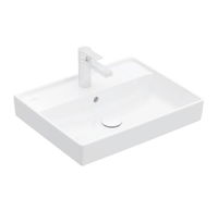 VILLEROY & BOCH - Collaro Umývadlo 600x470 mm, s prepadom, otvor na batériu, CeramicPlus, alpská biela 4A3360R1