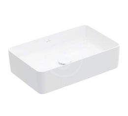 VILLEROY & BOCH - Collaro Umývadlo na dosku, 560x360 mm, CeramicPlus, Stone White 4A2056RW