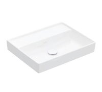 VILLEROY & BOCH - Collaro Umývadlo nábytkové 60x47 cm, bez prepadu, bez otvoru na batériu, alpská biela 4A336301