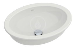 VILLEROY & BOCH - Loop&Friends Vstavané umývadlo, 485x325 mm, bez prepadu, biela 61612101