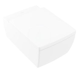 VILLEROY & BOCH - Memento 2.0 Závesné WC, zadný odpad, DirectFlush, CeramicPlus, Stone White 4633R0RW