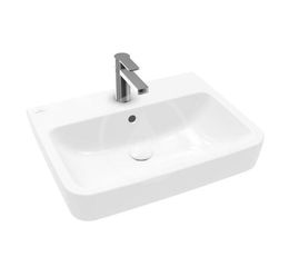 VILLEROY & BOCH - O.novo Umývadlo 600x460 mm, s prepadom, otvor na batériu, alpská biela 4A416001