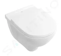 VILLEROY & BOCH - O.novo Závesné WC, DirectFlush, AntiBac, CeramicPlus, alpská biela 5660R0T2