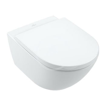 VILLEROY & BOCH - Subway 3.0 Závesné WC, TwistFlush, AntiBac, CeramicPlus, alpská biela 4670T0T2