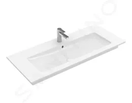 VILLEROY & BOCH - Venticello Umývadlo nábytkové, 800x500 mm, s prepadom, otvor na batériu, CeramicPlus, alpská biela 41048LR1