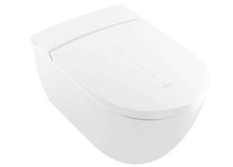 VILLEROY & BOCH - ViClean Elektronický bidet s keramikou, Rimless, CeramicPlus, SoftClosing, alpská biela V0E100R1