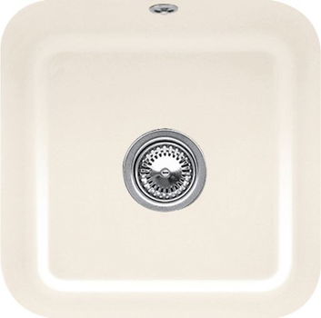 VILLEROY & BOCH VILLEROY & BOCH - Keramický drez Cisterna 50 Cream podstavný 445 x 445 bez excentru 670301KR