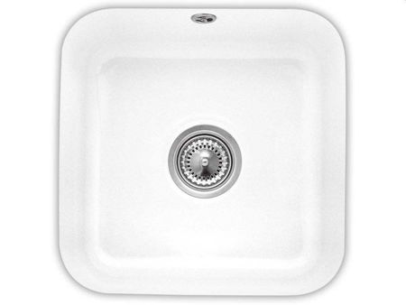 VILLEROY & BOCH VILLEROY & BOCH - Keramický drez Cisterna 50 White alpin podstavný 445 x 445 bez excentra 670301R1