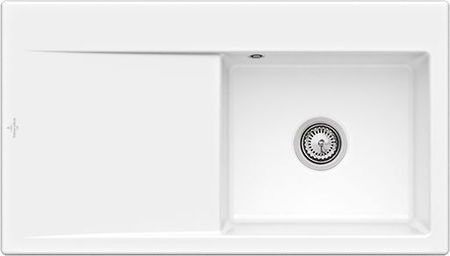 VILLEROY & BOCH VILLEROY & BOCH - Keramický drez Subway Style 50 White alpín nadstavný 900 x 510 bez excentru 335101R1